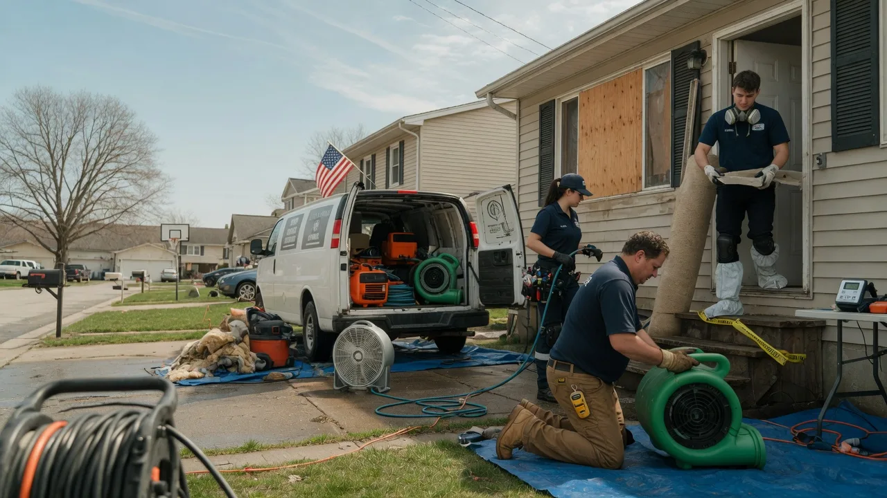 Water Damage Restoration in Crandall, IN near me